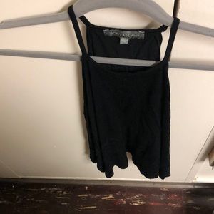 Black tank top
